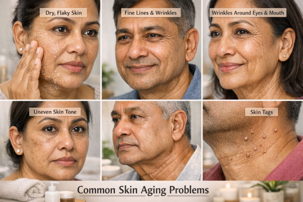 common skin aging problems bangladesh