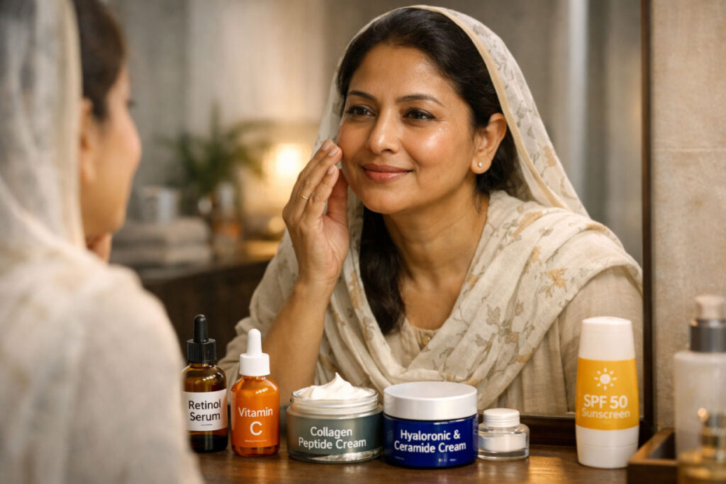 anti aging skincare 40s