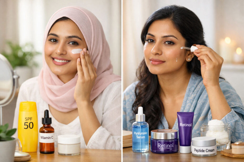 anti aging skincare by age