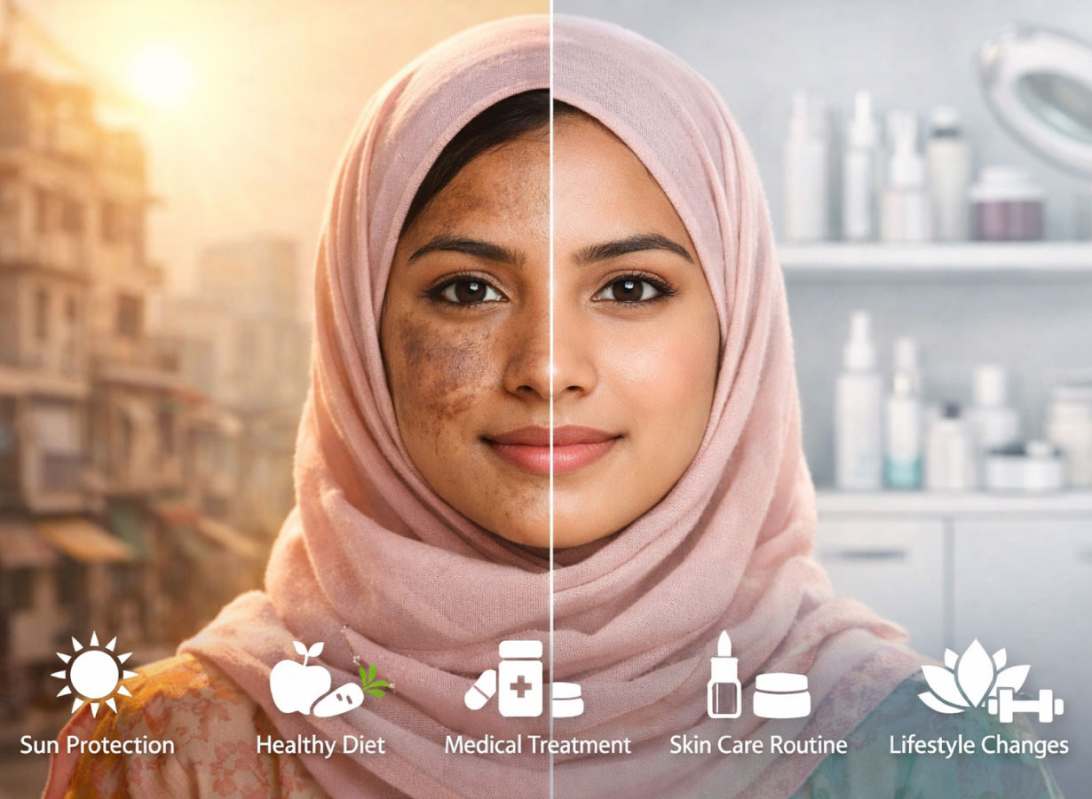 effective ways to reduce dark patches