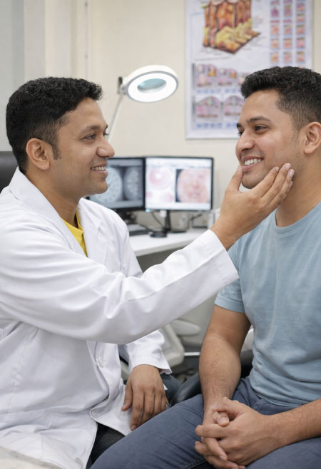 male dermatologist acne treatment monitoring aftercare bangladesh