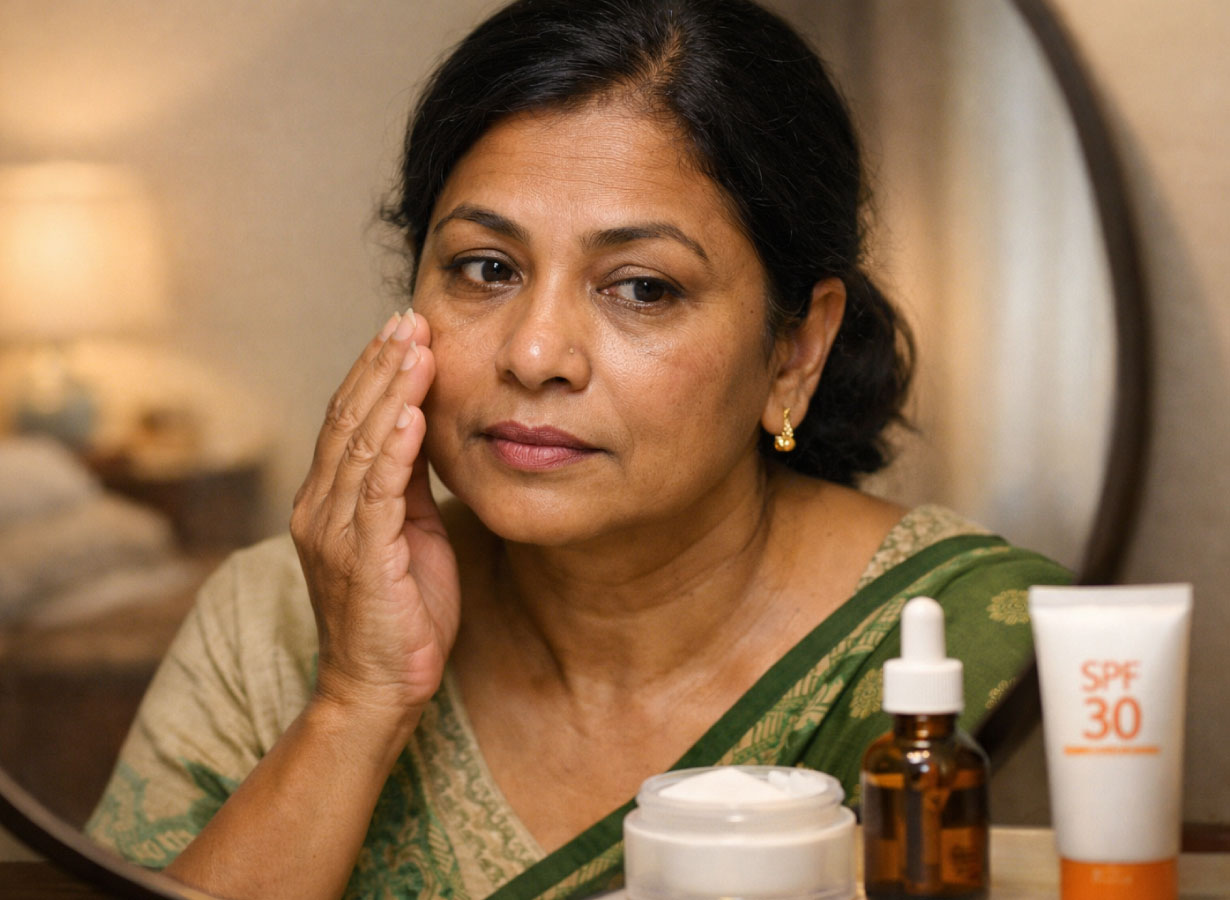 why skin problems increase with age