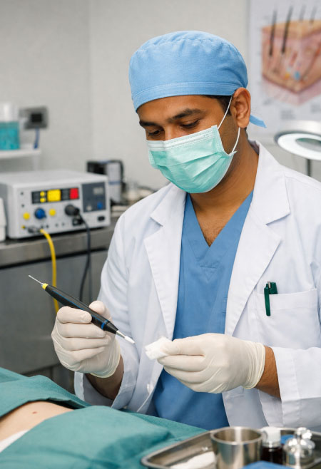 Electrocautery Treatment 1